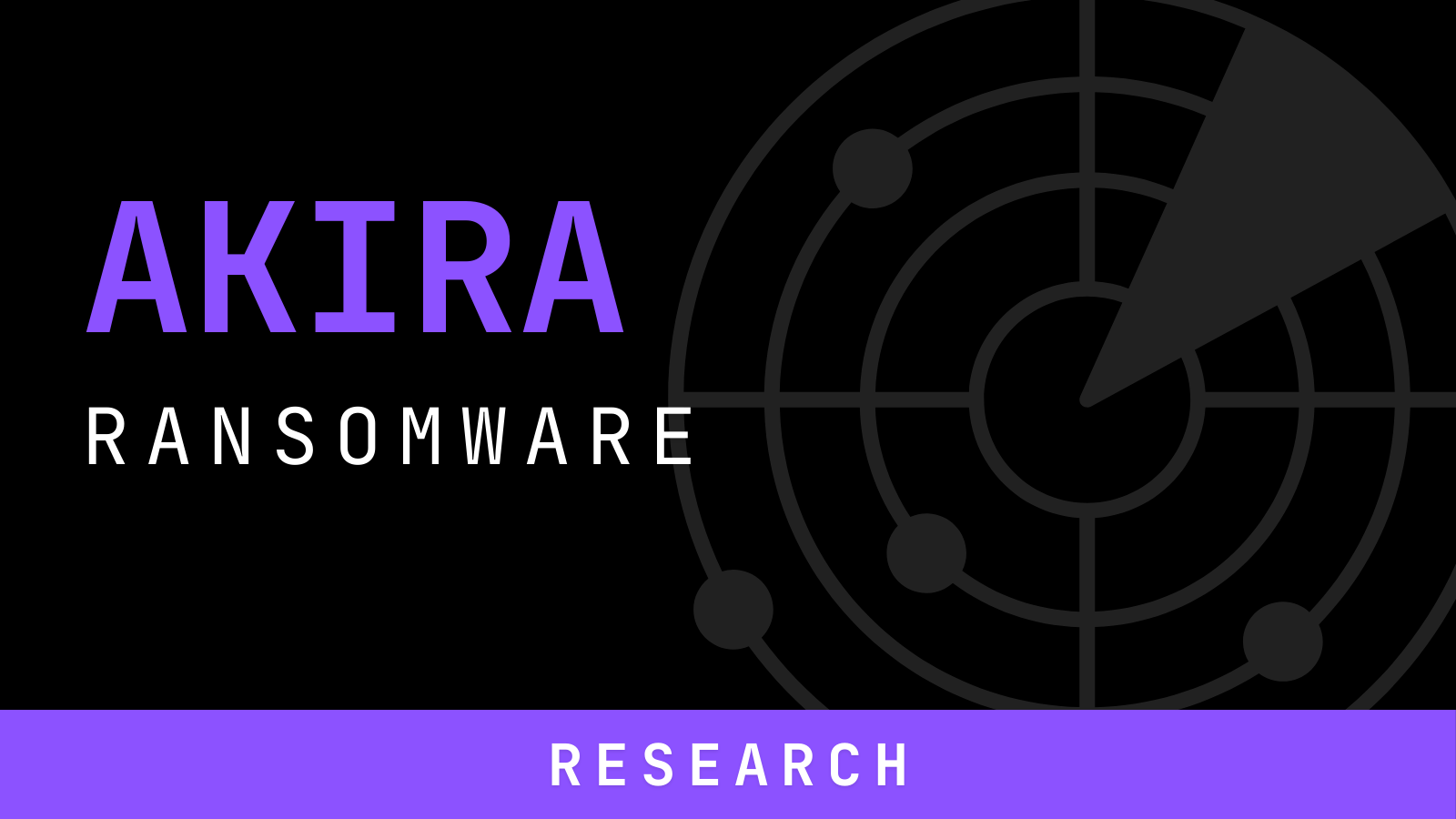 Dark Web Most Wanted: Akira