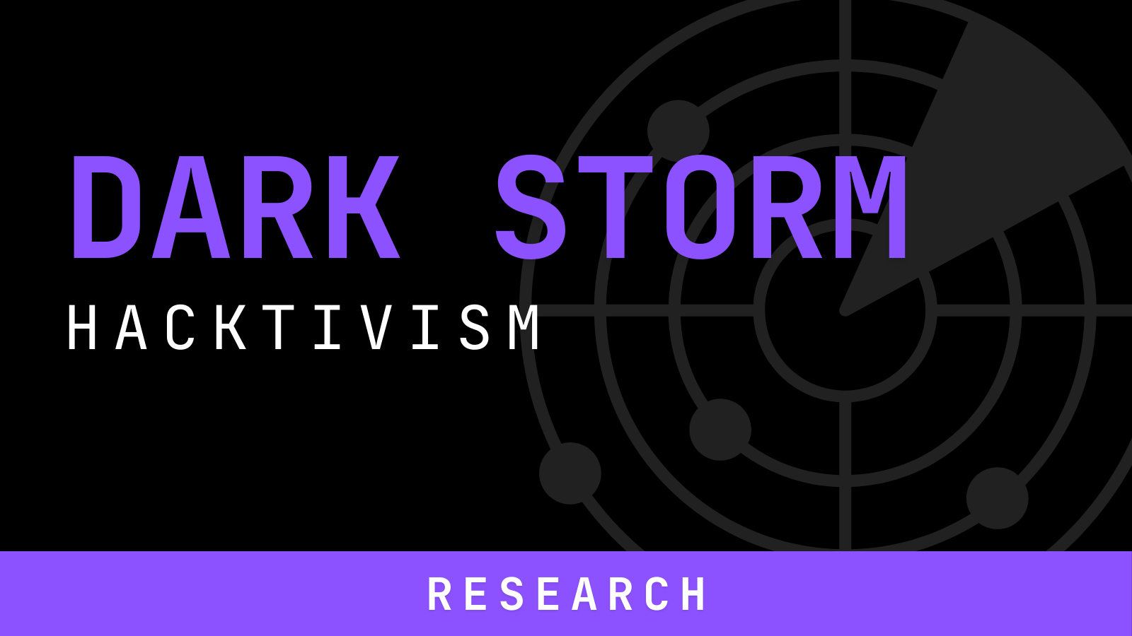 Dark Web Most Wanted: DarkStorm Team