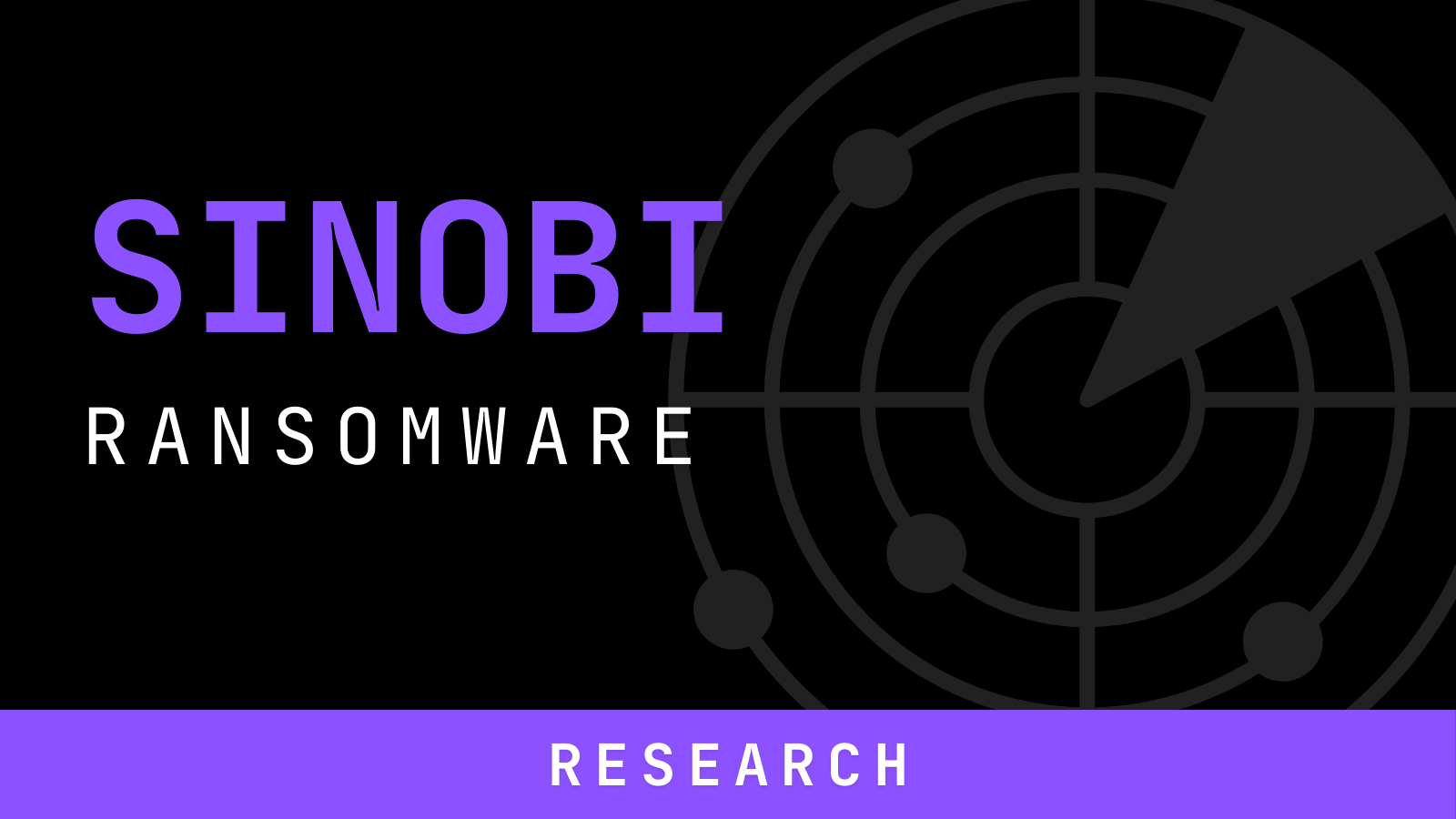 Dark Web Most Wanted: Sinobi Ransomware